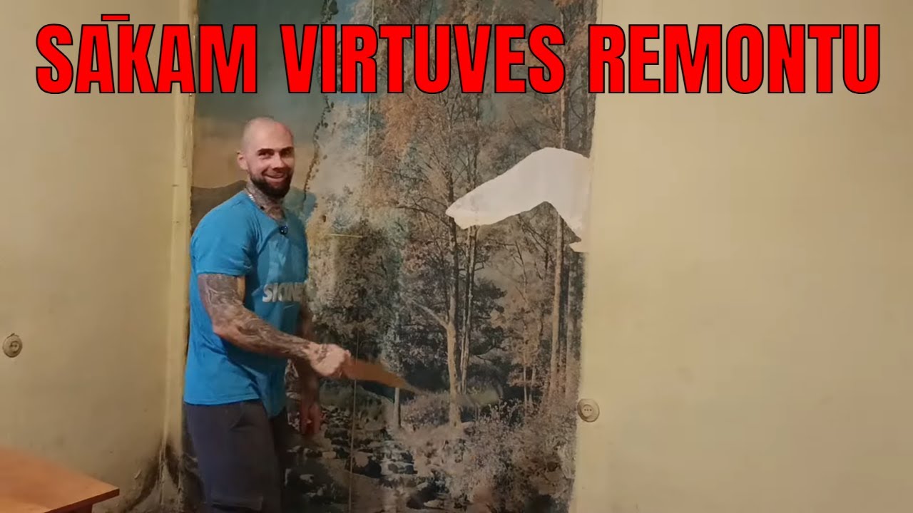 LAI PANESĀS VIRTUVES REMONTS 🤓☝️
