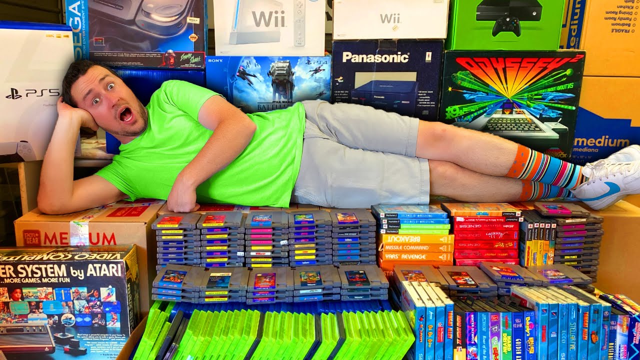 Getting 30,000 Video Games in 30 Days