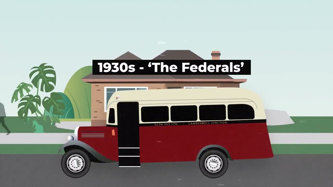 Evolution of Melbourne's buses
