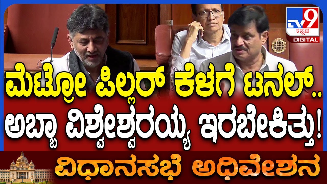 Assembly: ಟನಲ್ ರಸ್ತೆ ಬಗ್ಗೆ ಮಾತಾಡಿ DK Shivakumarಗೆ ಟಾಂಗ್‌ ಕೊಟ್ಟ Munirathna | 