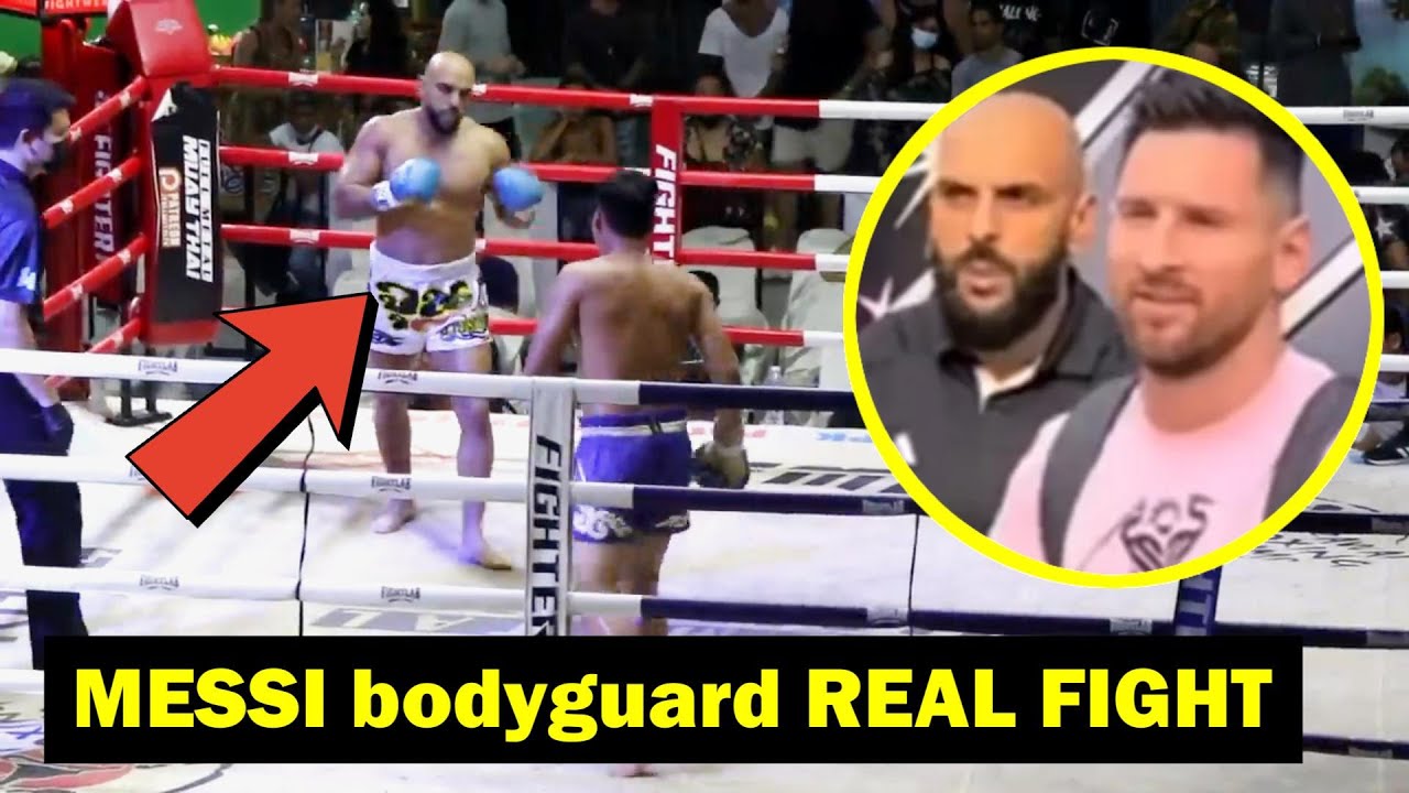 Yassine Chueko - Messi's bodyguard real fight and training