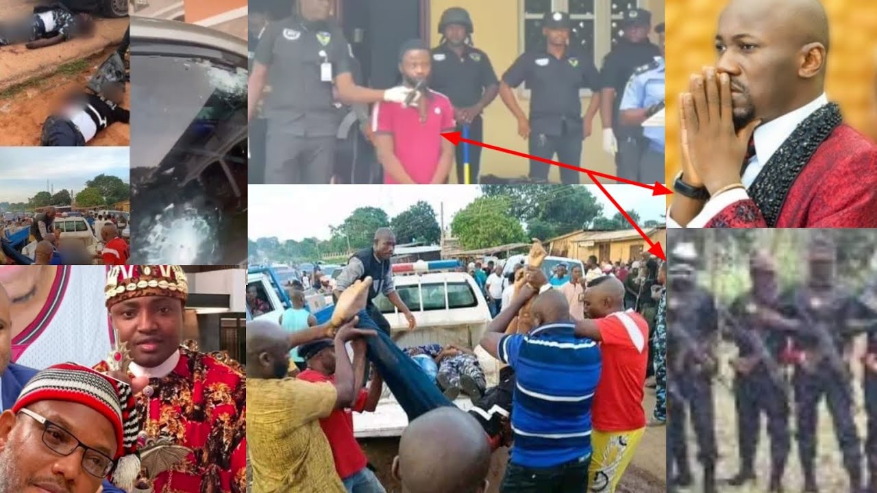 BREAKING!! APOSTLE JOHNSON SULEMAN HEAR ĆH&Oslash;ĆĶ&Igrave;ŃĞ Ć&Oslash;ŃF&Eacute;ŚŚ&Igrave;&Oslash;&Ntilde; AS POLICE ARREST THE PEOPLE WHO &Aacute;TT&Aacute;ĆĶ