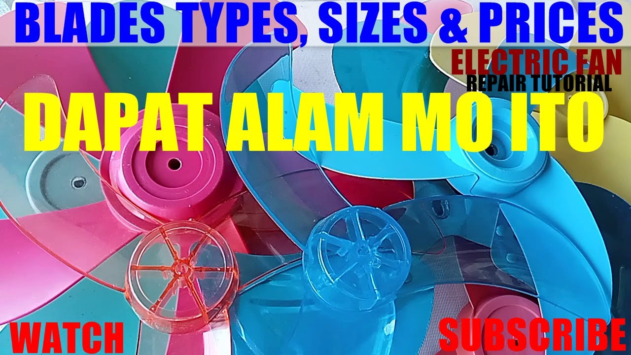 Electric fan blades types,sizes,& prices. #JessRepairTV Trending.