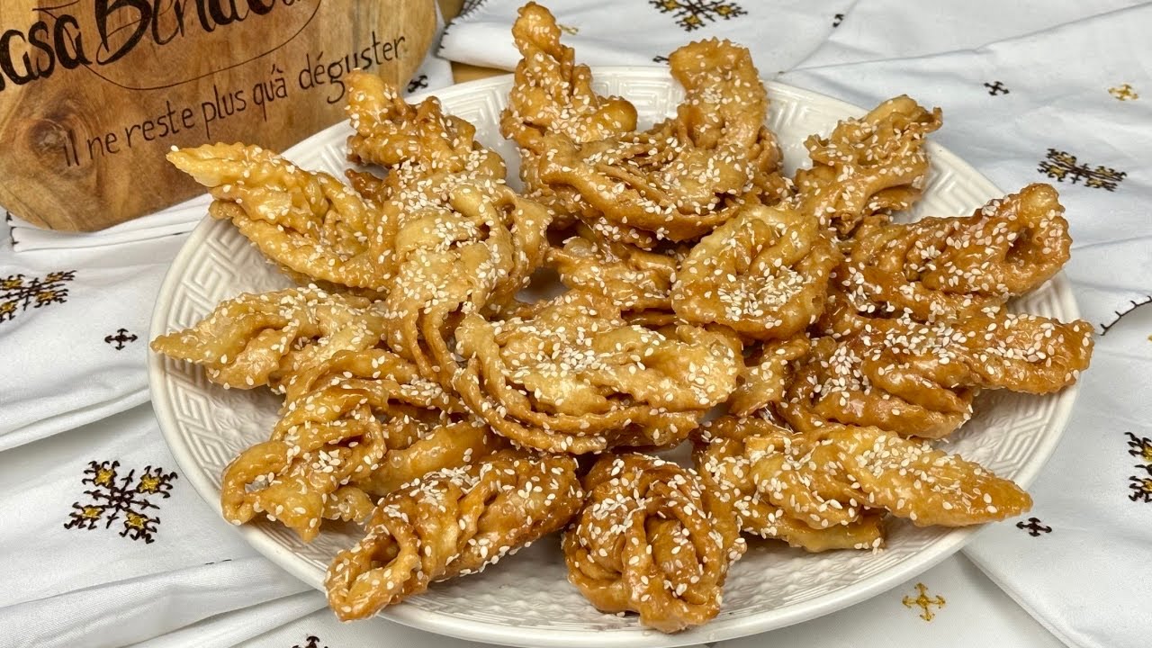 LES GRIWECH 🇩🇿 PETITS GÂTEAUX AU MIEL 🍯 FEUILLETÉS ET CROUSTILLANTS 👌🏻RECETTE RAMADAN 2023🌙