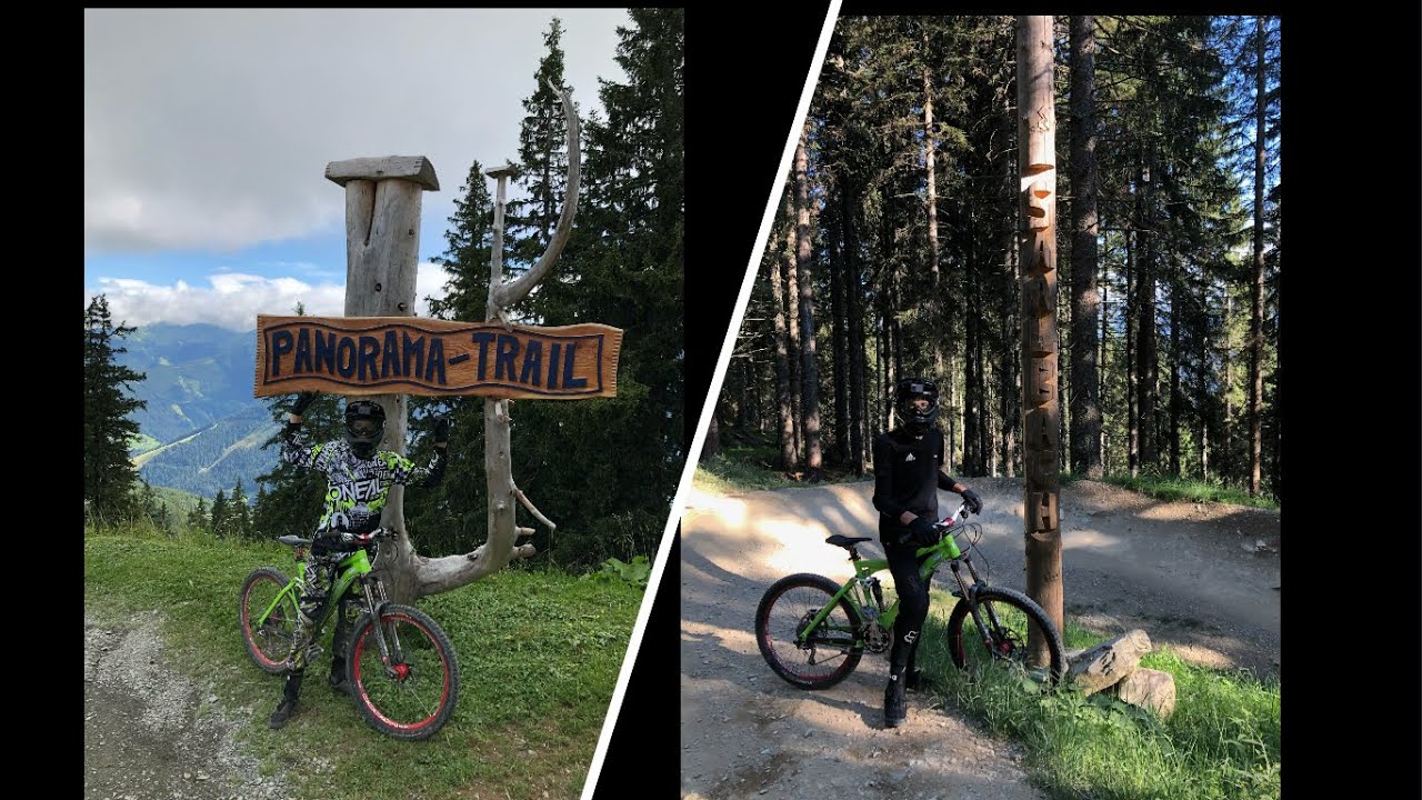 Saalbach I Panorama-Trail und Monti-Trail fahren