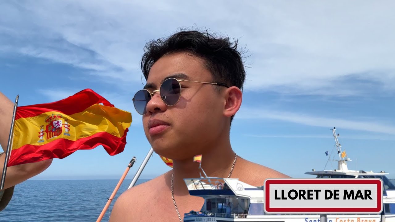 Un weekend à Lloret de Mar (Ma première fois en Espagne 🇪🇸) !! #VLOG 1