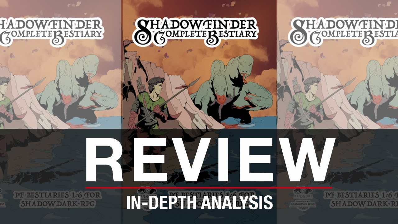 Более 1800 монстров Pathfinder преобразованы в ShadowDark — большой обзор бестиария