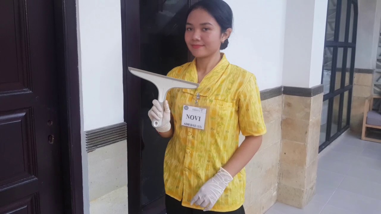 6 Teknik Pembersihan (Housekeeping Departement) - UTS Operasional Tata Graha sub Public Area