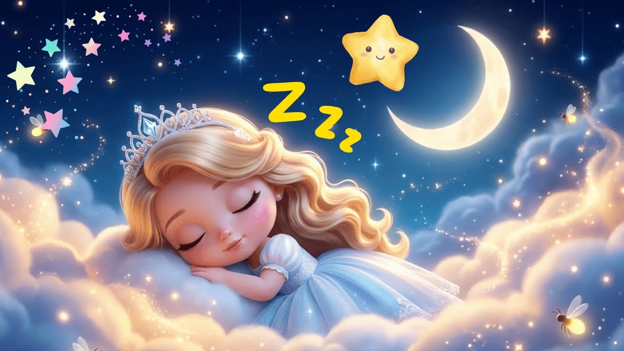 💫⭐️🎶 Lullaby Celestial: Princesas Durmiendo en las Nubes - 30 Minutos de Sueño Mágico