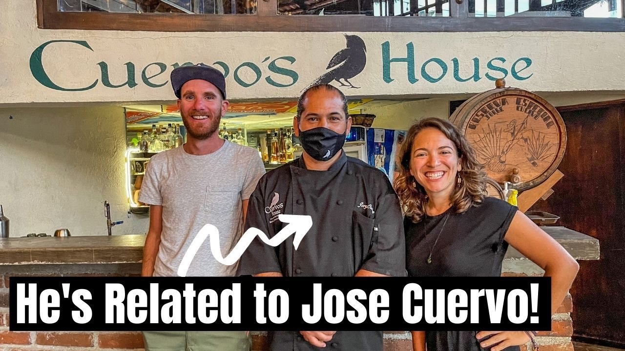 Drinking Tequila with Jorge CUERVO