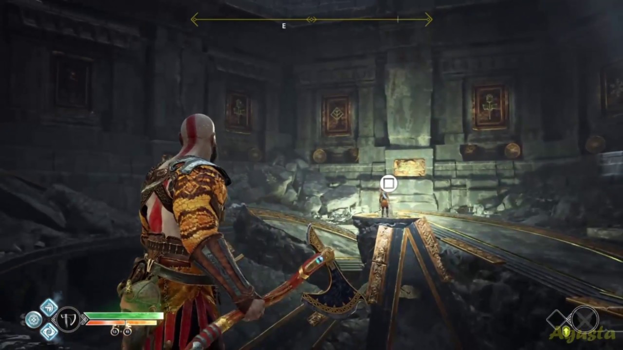God of War -  The Hammer Head Puzzle  #The Magic Chisel