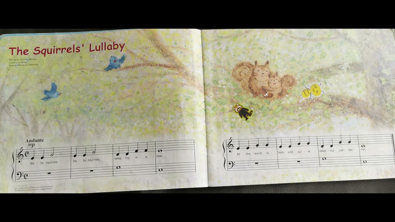 Yamaha Junior Music Course (JMC) Primary 2 -The Squirrels' Lullaby