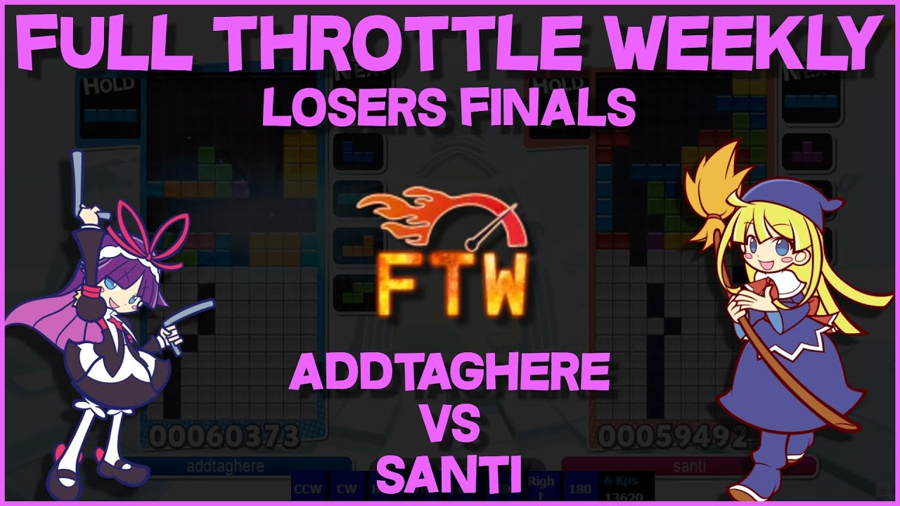 FTW - Losers Finals - AddTagHere vs santi