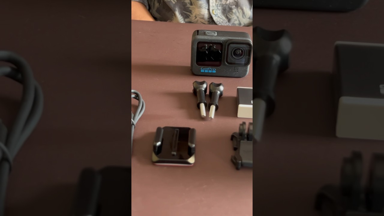 Go pro hero 12 black bundle unboxing in Telugu   #shorts #gopro12 #goprohero12 #ytshorts #trending