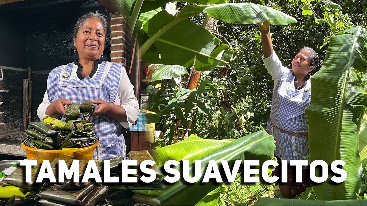 Tamales verdes en hoja de plátano: suavecitos y esponjosos