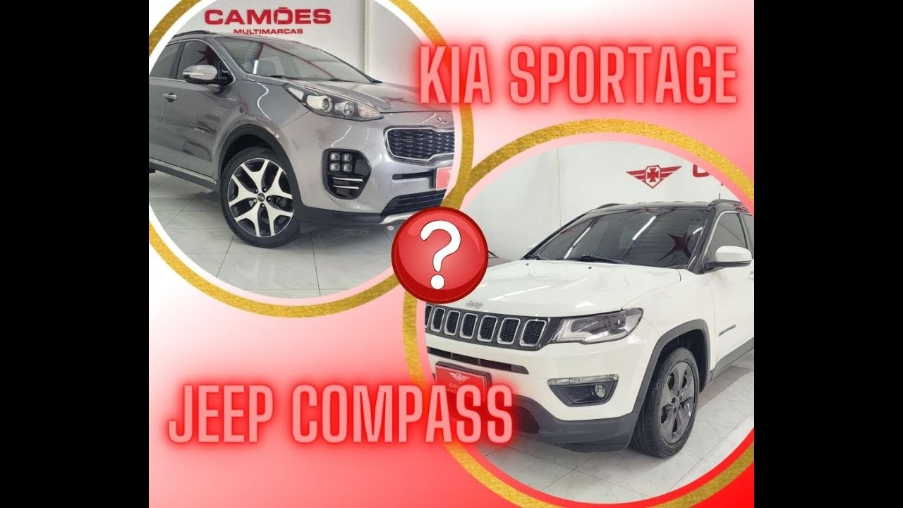 KIA SPORTAGE ou JEEP COMPASS? QUAL ESCOLHER?