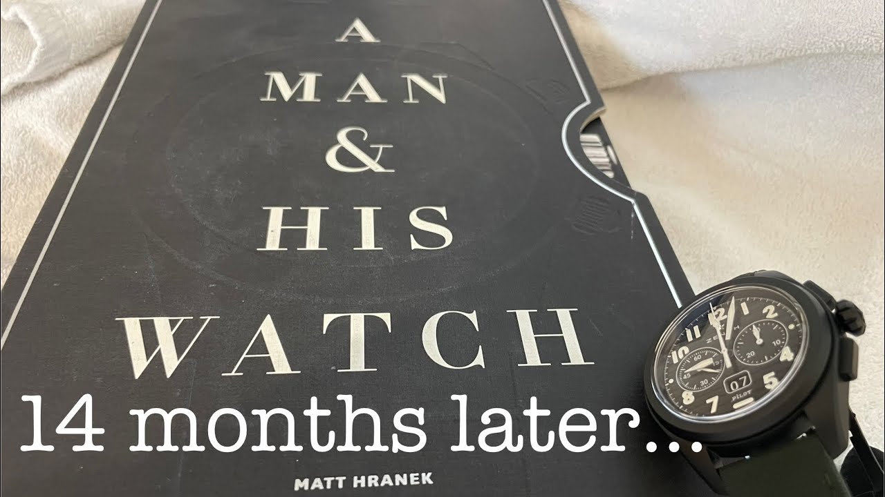 Zenith pilot big date flyback ceramic 14 months later.