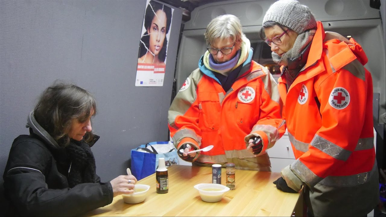 La Maraude du Samu social de la Croix Rouge