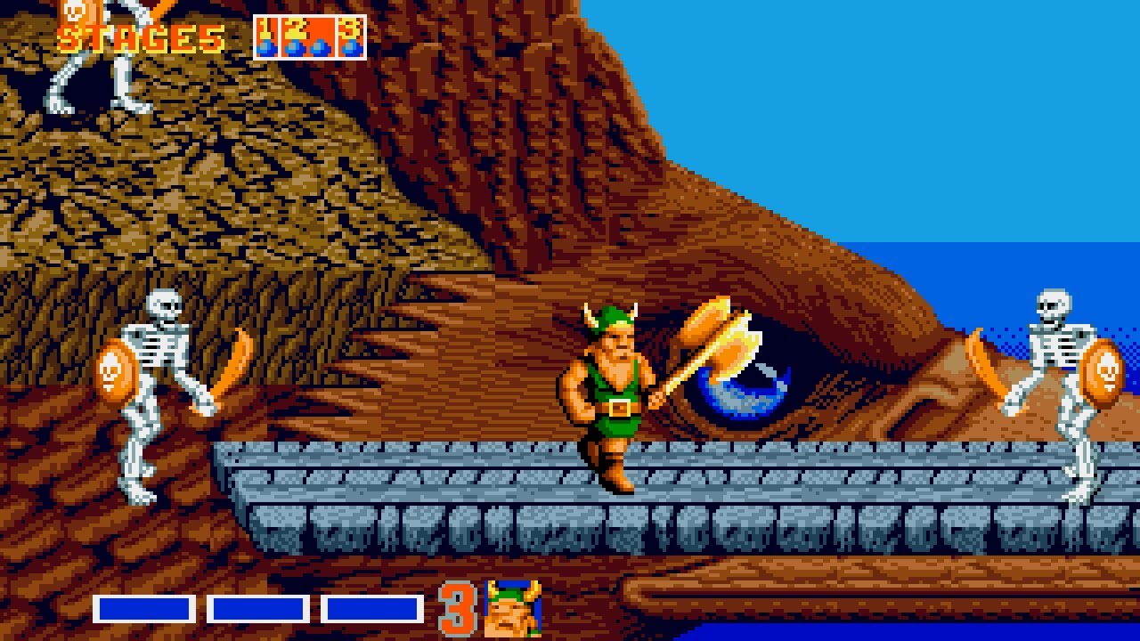Golden Axe Longplay (Amiga) [QHD]