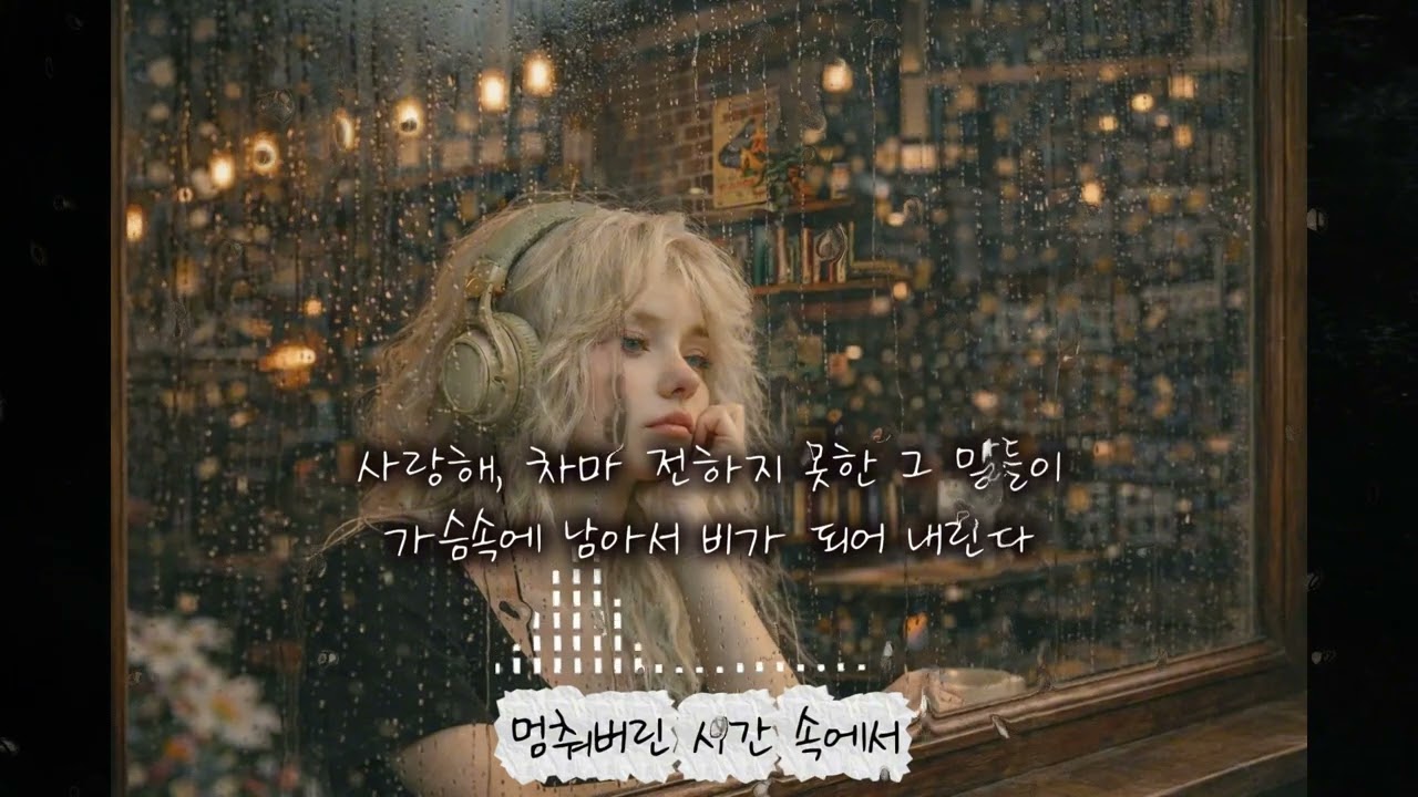 쓸쓸한밤  혼자듣기좋은 감성 발라드  멈춰버린 시간 속에서