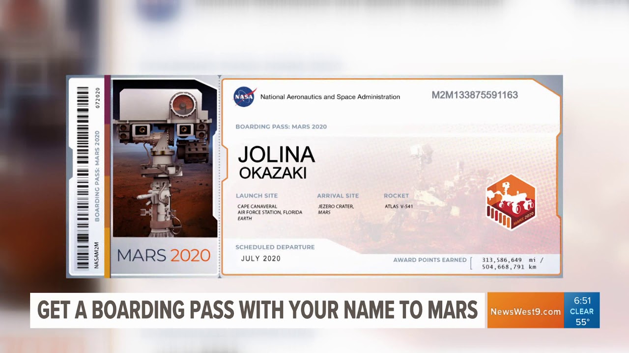 NASA will let you send your name to Mars