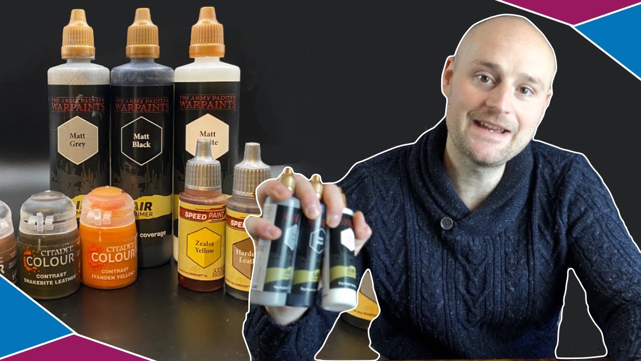 What Undercoat To Use: Contrast Paints and Army Painter Speedpaints