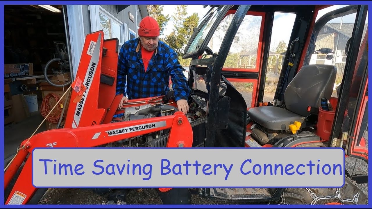 Time Saving Battery Connection