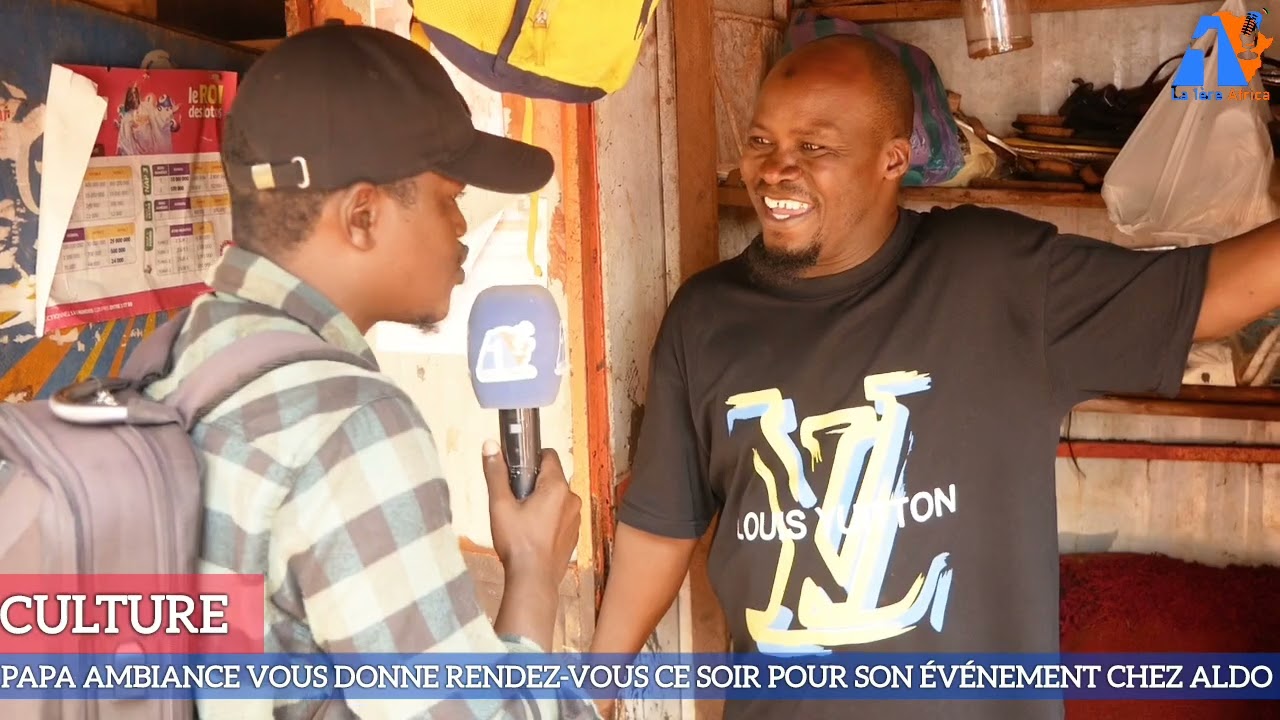 CULTURE | 🇬🇳 : Papa #Ambiance AKA Michel Kafa nous donne rendez-vous ce soir chez Aldo.