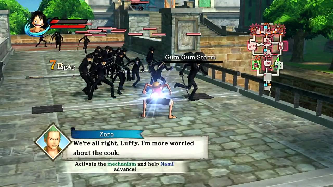One Piece Pirate Warriors - Playthrough Part 22 - Enies Lobby