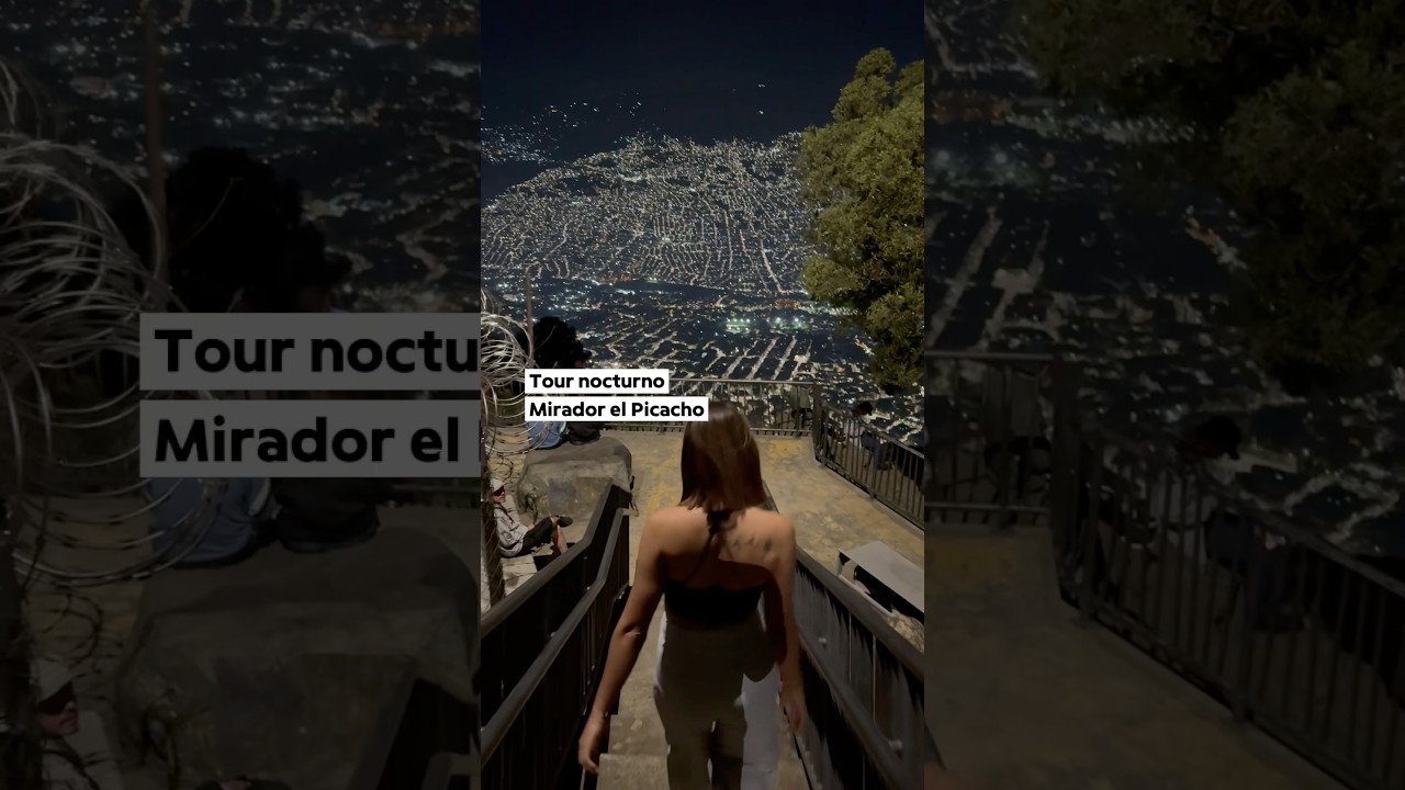 Tour Mirador El Picacho #InTheMap #MedellinEnElMapa #Shorts #Colombia #Medellin #fy #fyp
