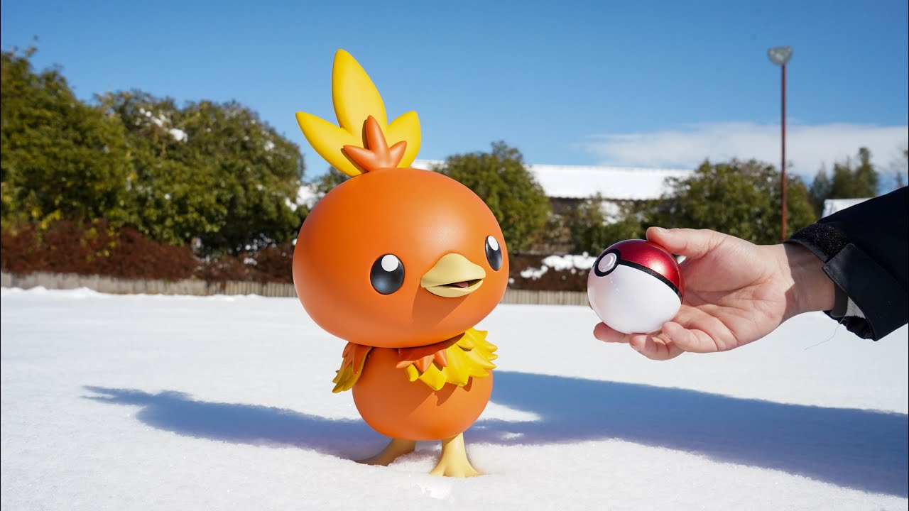 【粘土】等身大のアチャモ作ってみた Making  Torchic「Life-size」【ポケモン】/ Pokémon Clay Art