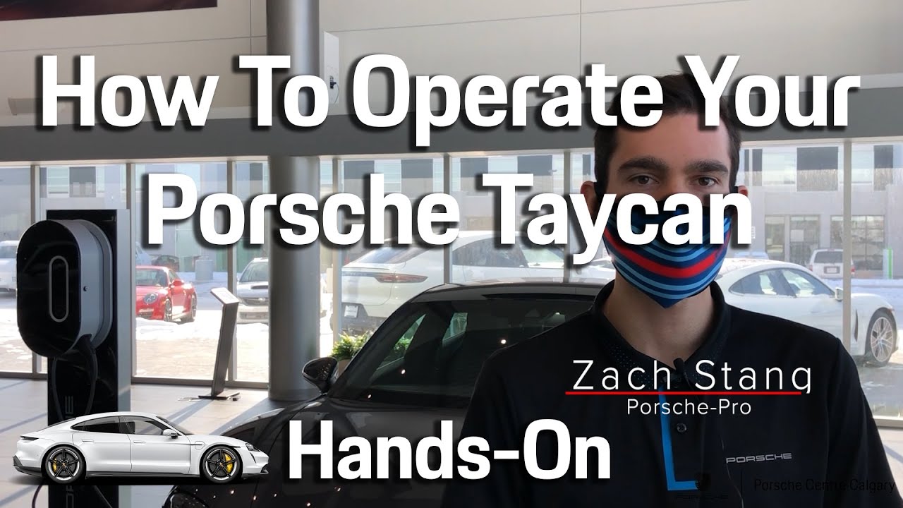 How to Operate Your Taycan | Hands-On