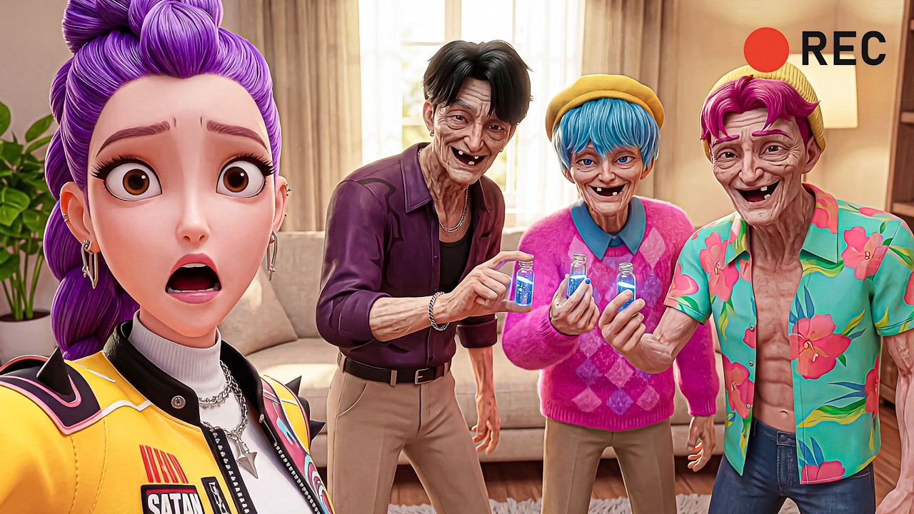 😱🔴 VLOG: SECRET LAB SHOCK! Rumi Catches SAJA Boys With Mysterious Green Serum 💚🧪 | KPDH Chaos