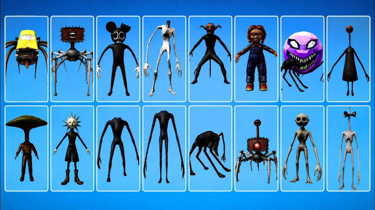 ВСЕ НОВЫЕ 12 + @ Новые морфы SCP в SCP MORPH [Roblox]