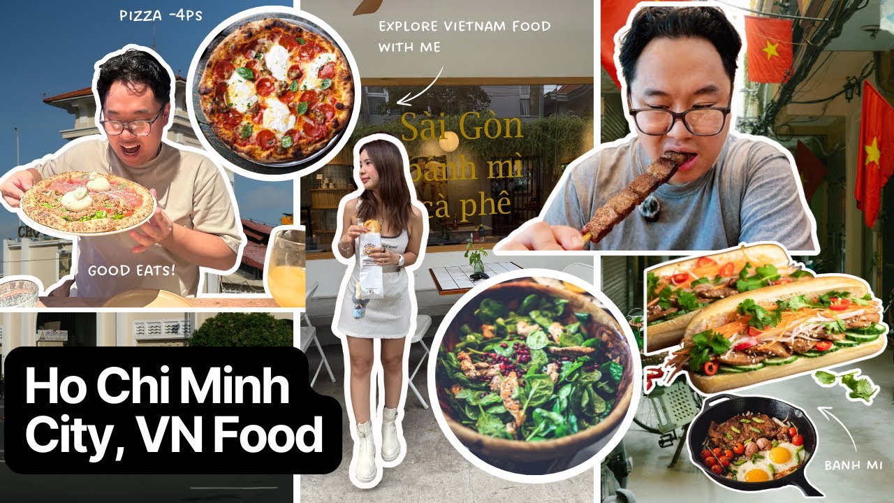 Vietnam Food Vlog | Pizza 4P’s, Street Bánh Mì & Japanese Ramen in Ho Chi Minh City
