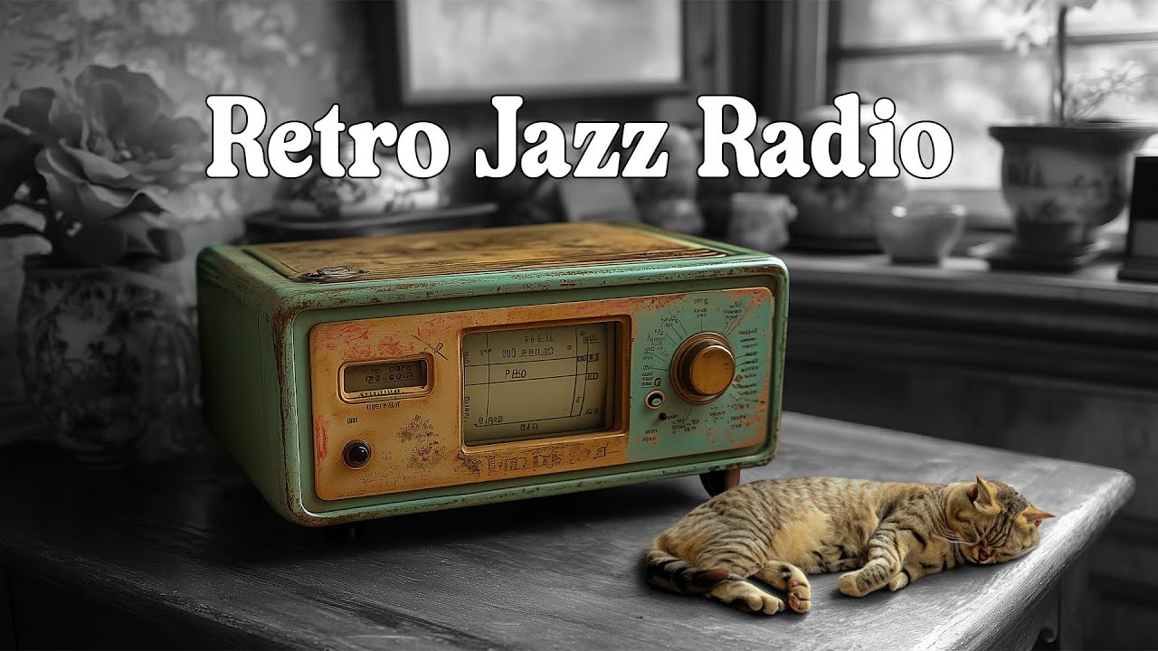 Retro Jazz Radio 📻 Unveiling the Magic of Nostalgic Jazz Music ~ Relaxing Background Music