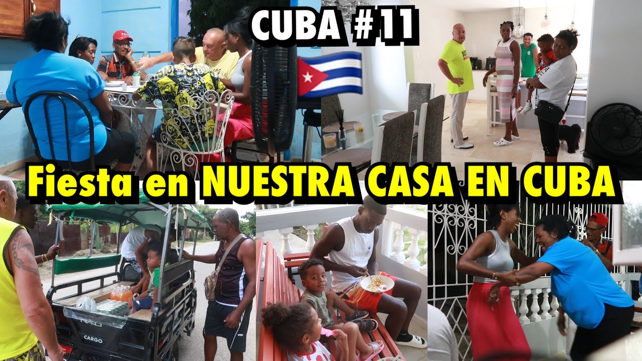 CUBA🇨🇺 GOZADERA EN FAMILIA😝 BUSCANDO COSAS PARA LA FIESTA🫣 VISITÉ UNA AMIGA🥰 BELLA CASA 4,5 Oct 2025