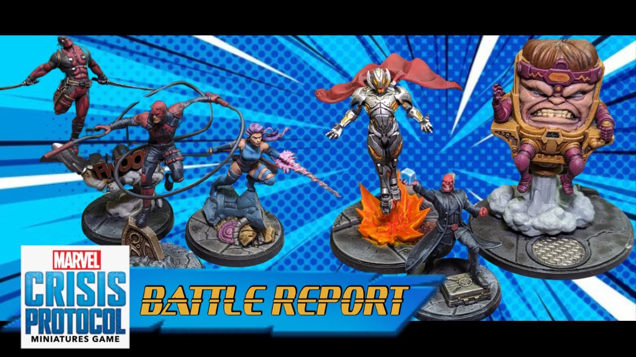 Marvel Crisis Protocol Battle Report Episode 109 - Cabal vs. Defenders