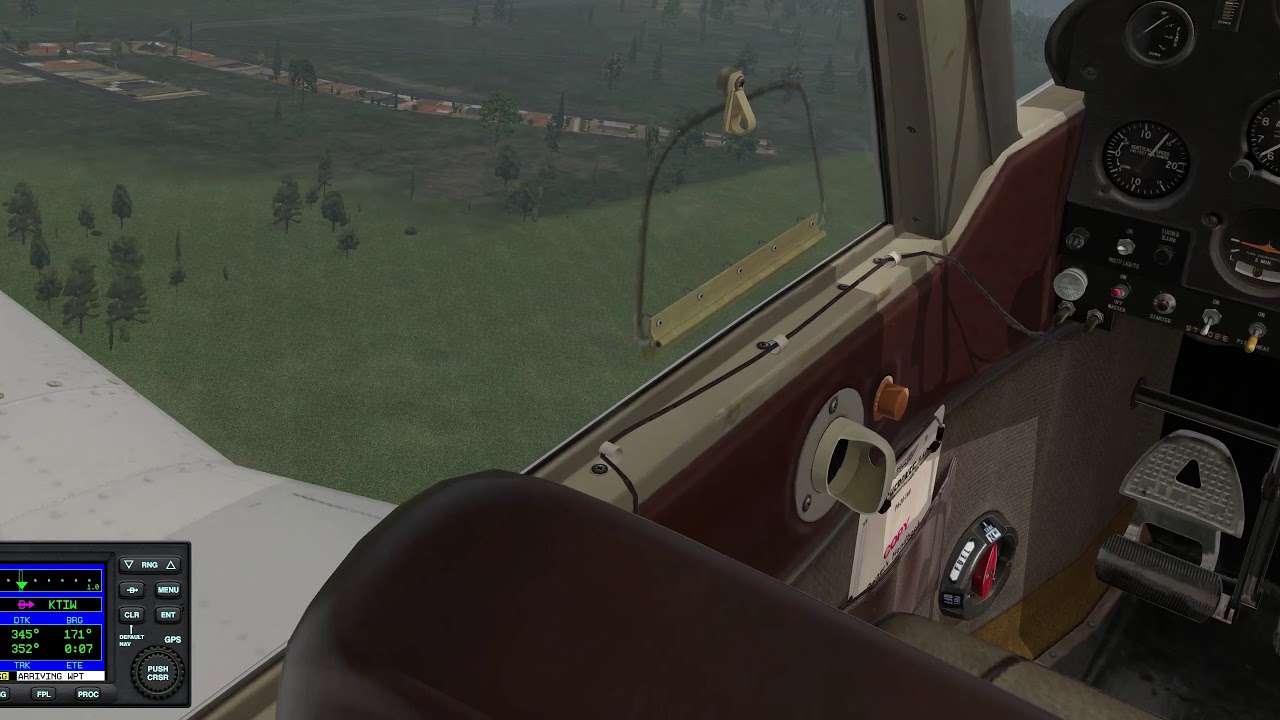 Emergency - Engine Fire in a Piper Cherokee