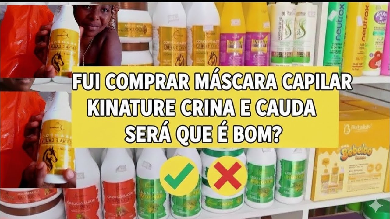 O dia em que resolvi comprar uma máscara capilar de cavalo🐎 🤣😱
