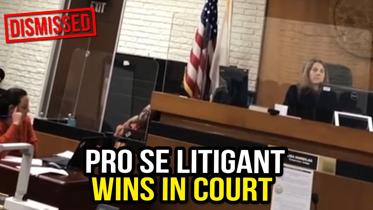 Pro Se Litigant Wins In Court #1 - Case Dismissed