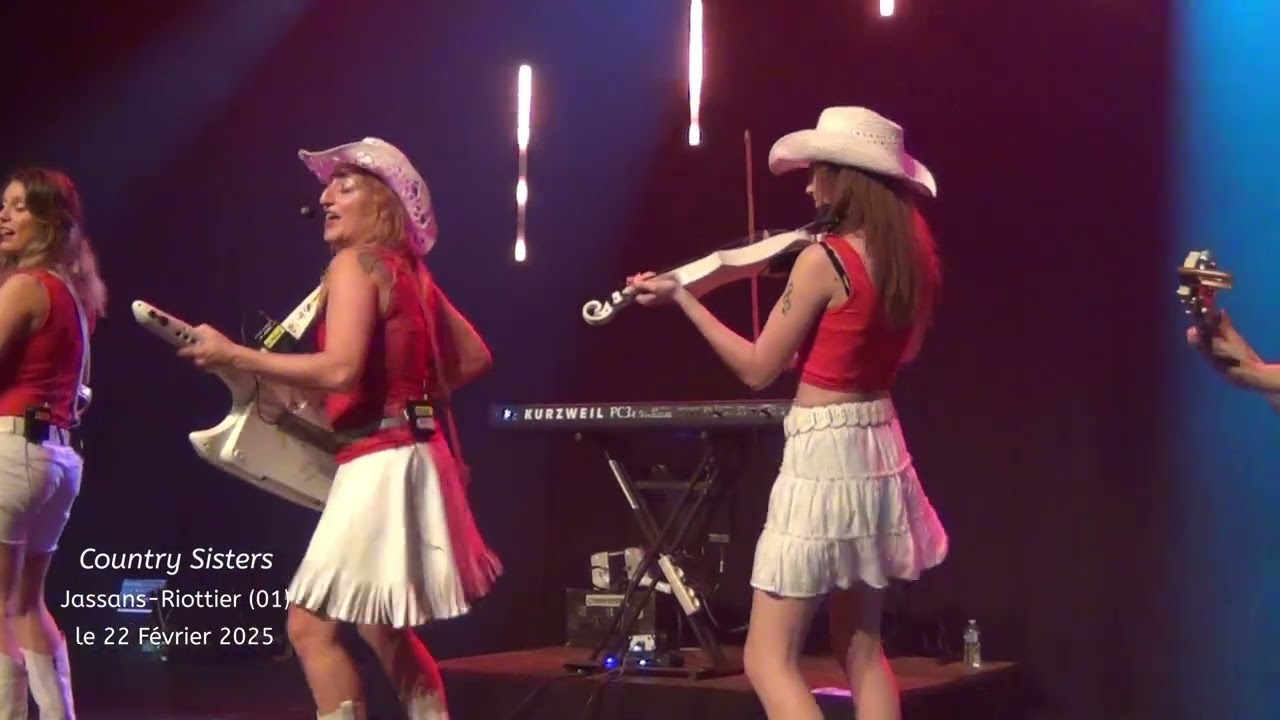 Country Sisters à Jassans Riottier (Here's To You & I)