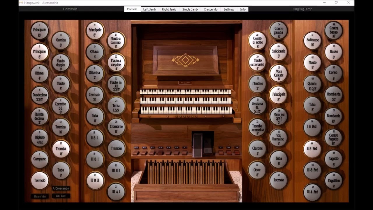Marco den Toom Psalm 4 Prelude and choral  (Hauptwerk Alessandria, Buckeburg, Tholen)