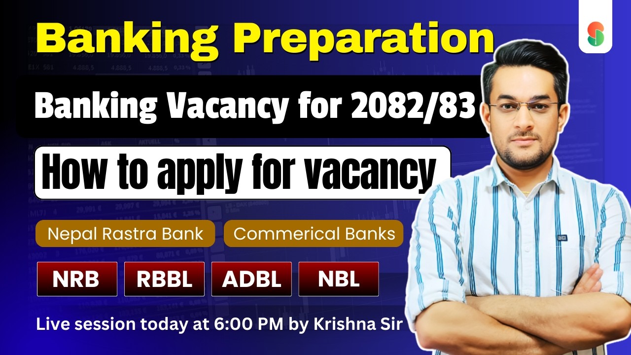 How to apply for Vacancy | Banking Preparation | Pre-Test & Written paper | #nrb #banking #rbbl