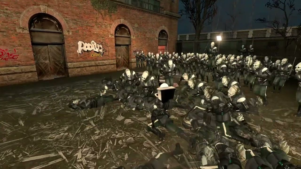 Skibidi Toilet Vs. Metro Police Officers