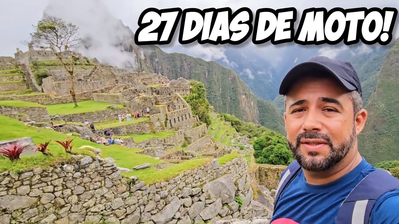 Viagem de moto 250cc até Machu Picchu e Ecuador 🔴