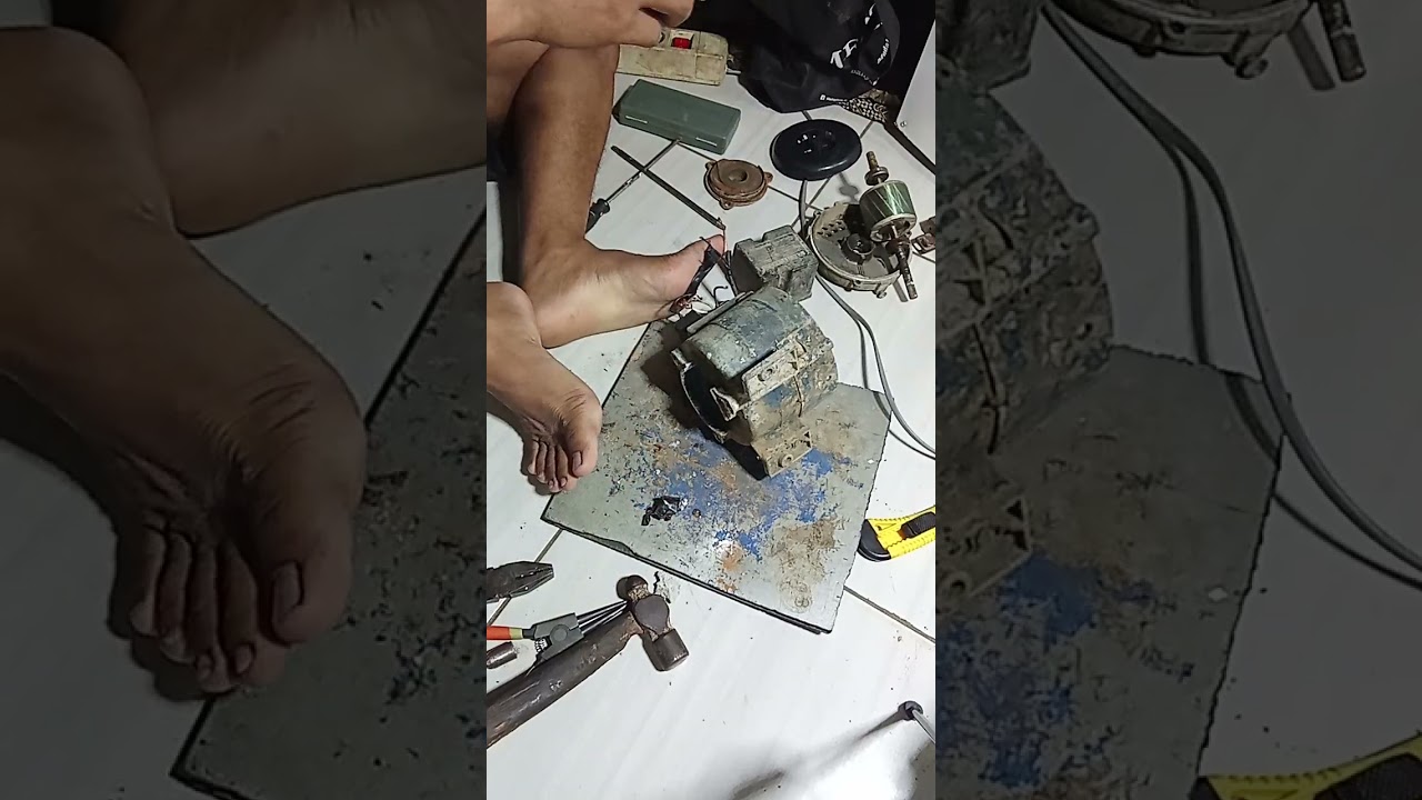 cara melepas keren pompa air panasonic