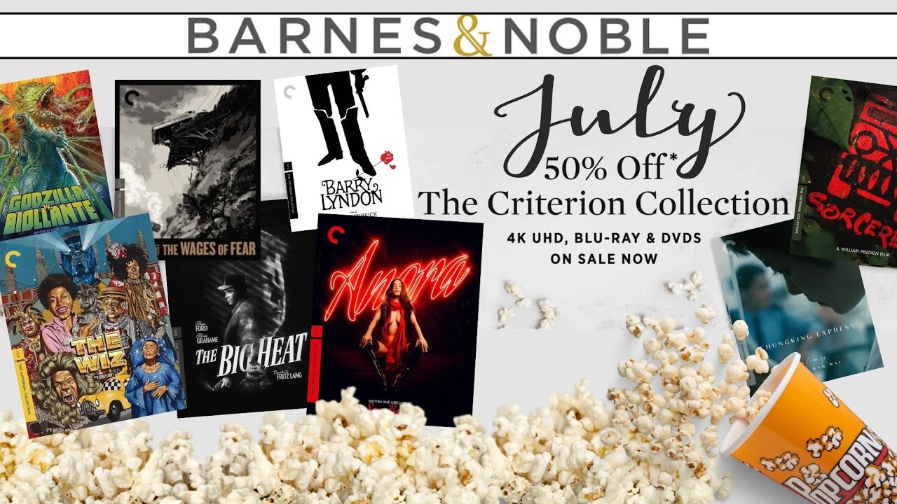 Barnes & Noble 50% Off Criterion Sale | July 2025 Haul