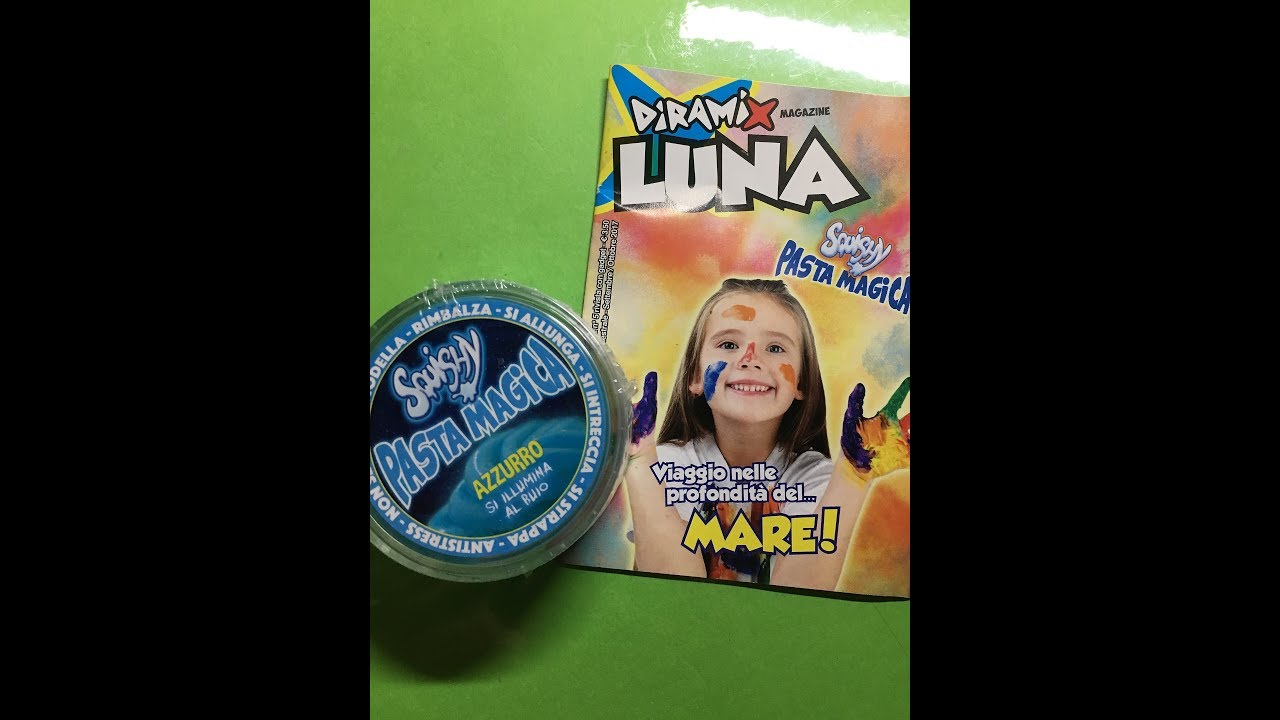 Diramix Squishy Pasta Magica si illumina al Buio!!!