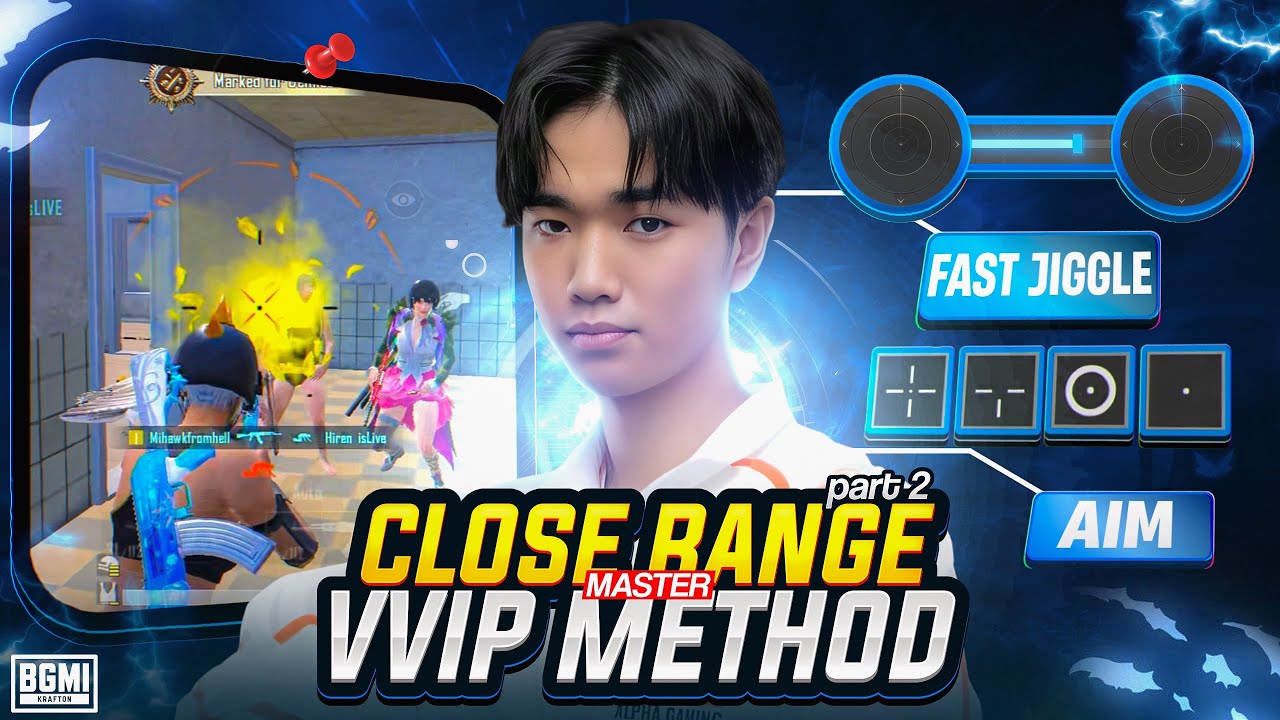 Master Close Range in BGMI Using VVIP Method in 10 Mins 😱
